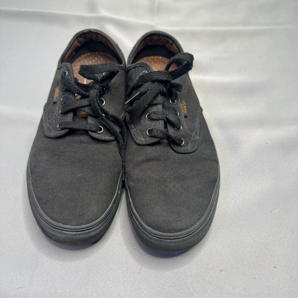 Vans Chima Ferguson Pro Black Canvas Skate Shoes Mens  Waffle Sole size 11